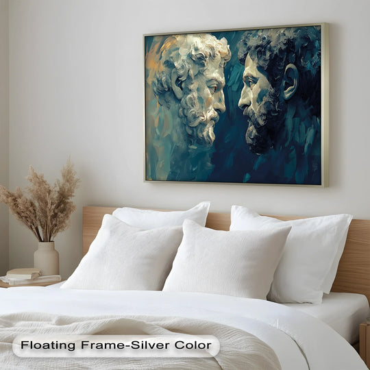 Clash of Titans – Mythology Oil Painting - MyPhotoStation