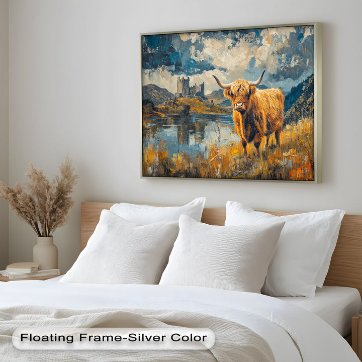 Highland Majesty – Rustic Oil Painting
