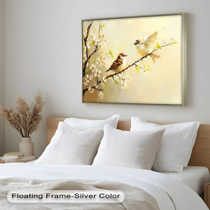 Spring Conversation – Animal Oil Painting