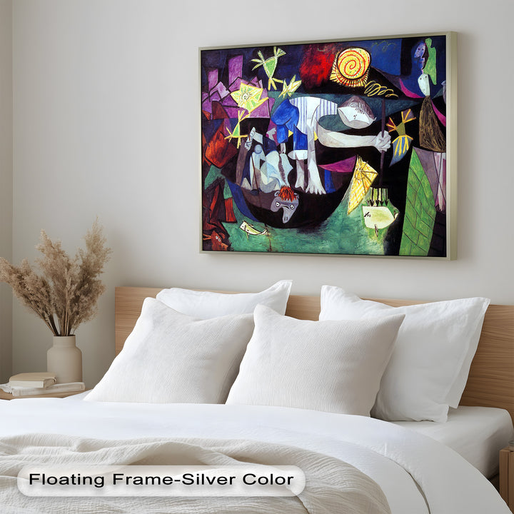 The Bathers by Pablo Picasso – Surreal Abstract Oil Painting