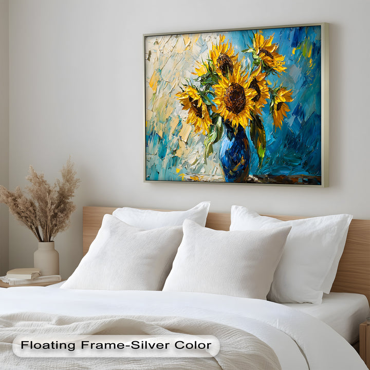 Sunflower Bouquet – Botanical Oil Painting