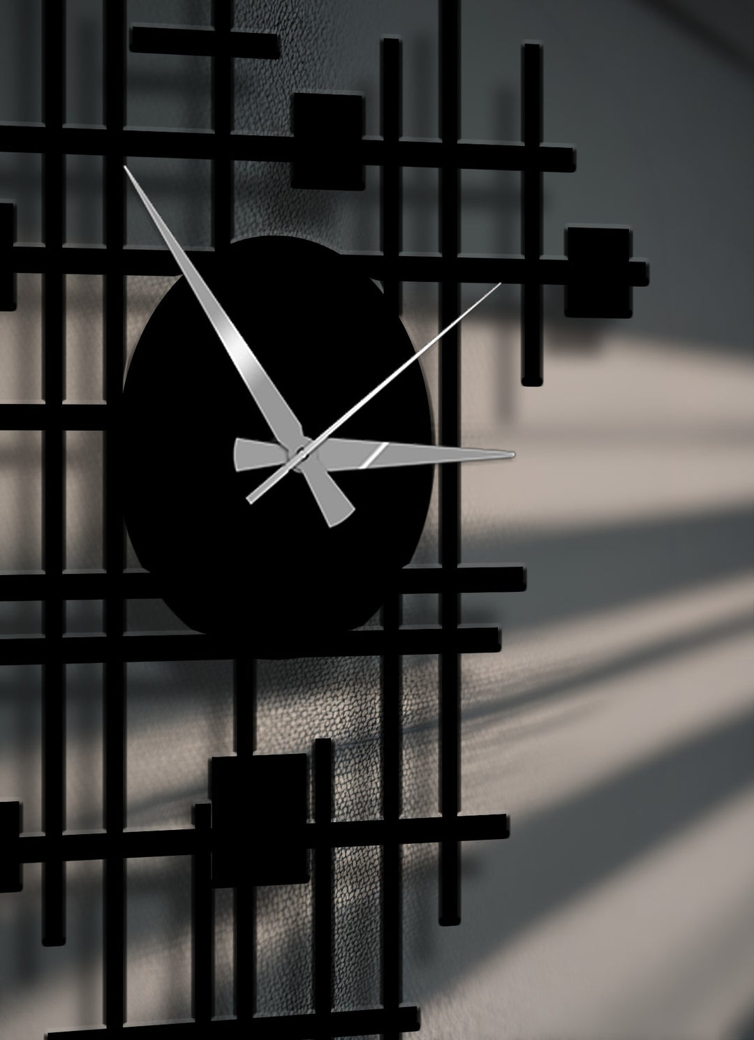 Simetría Divina – Geometría Ornamental Decoración De Pared Metal