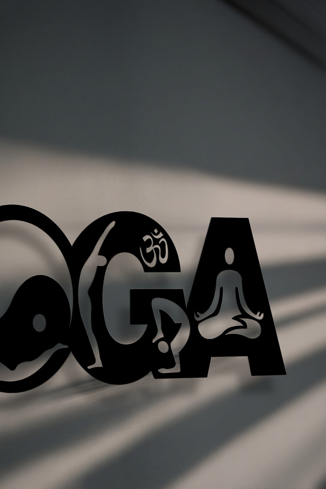 Yoga Balance Flow – Yin Yang Meditation Metal Wall Art
