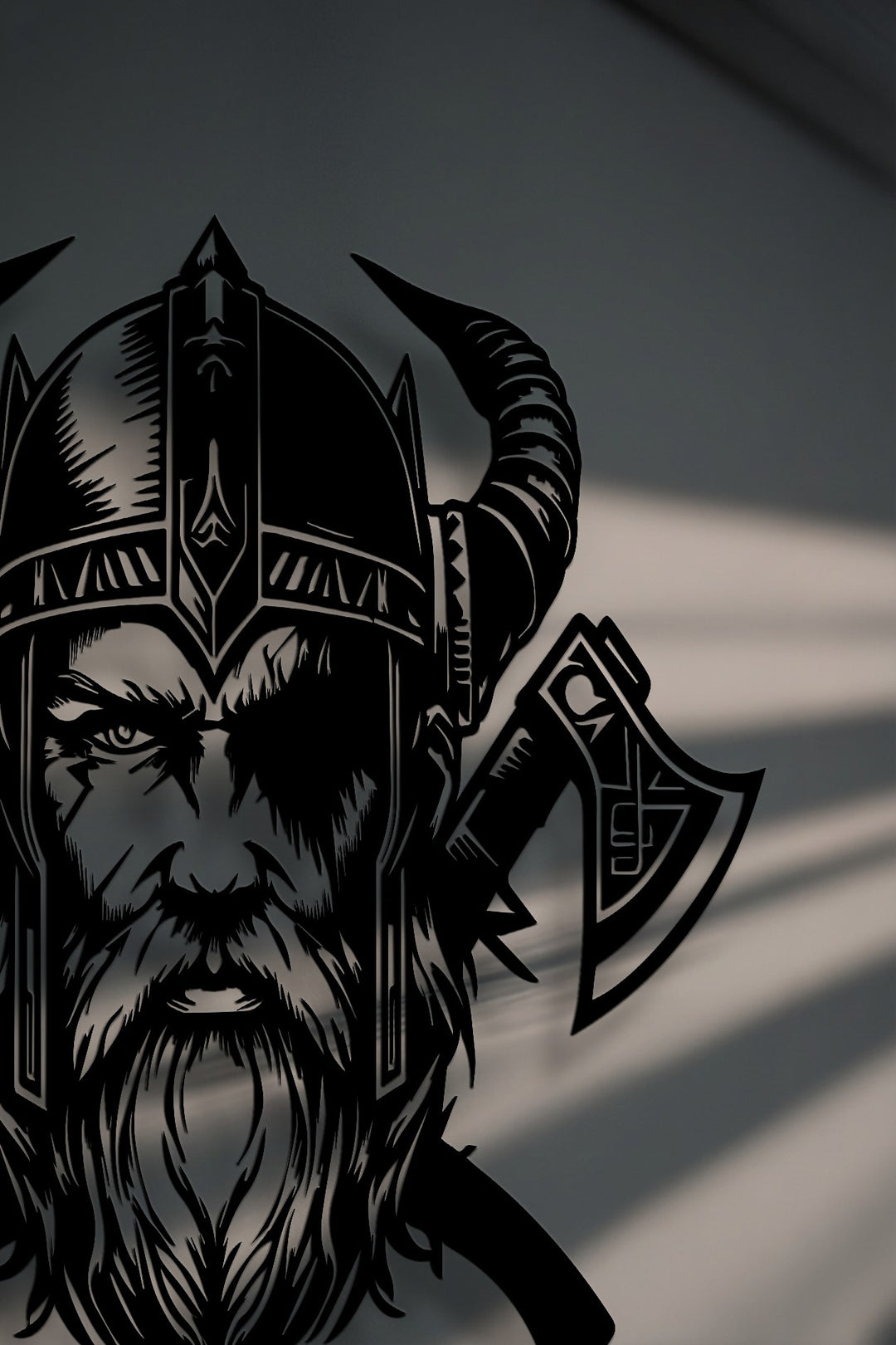 Chiave greca rotonda decorativa Specchio da Parete – Decorazione da parete con specchio classico moderno