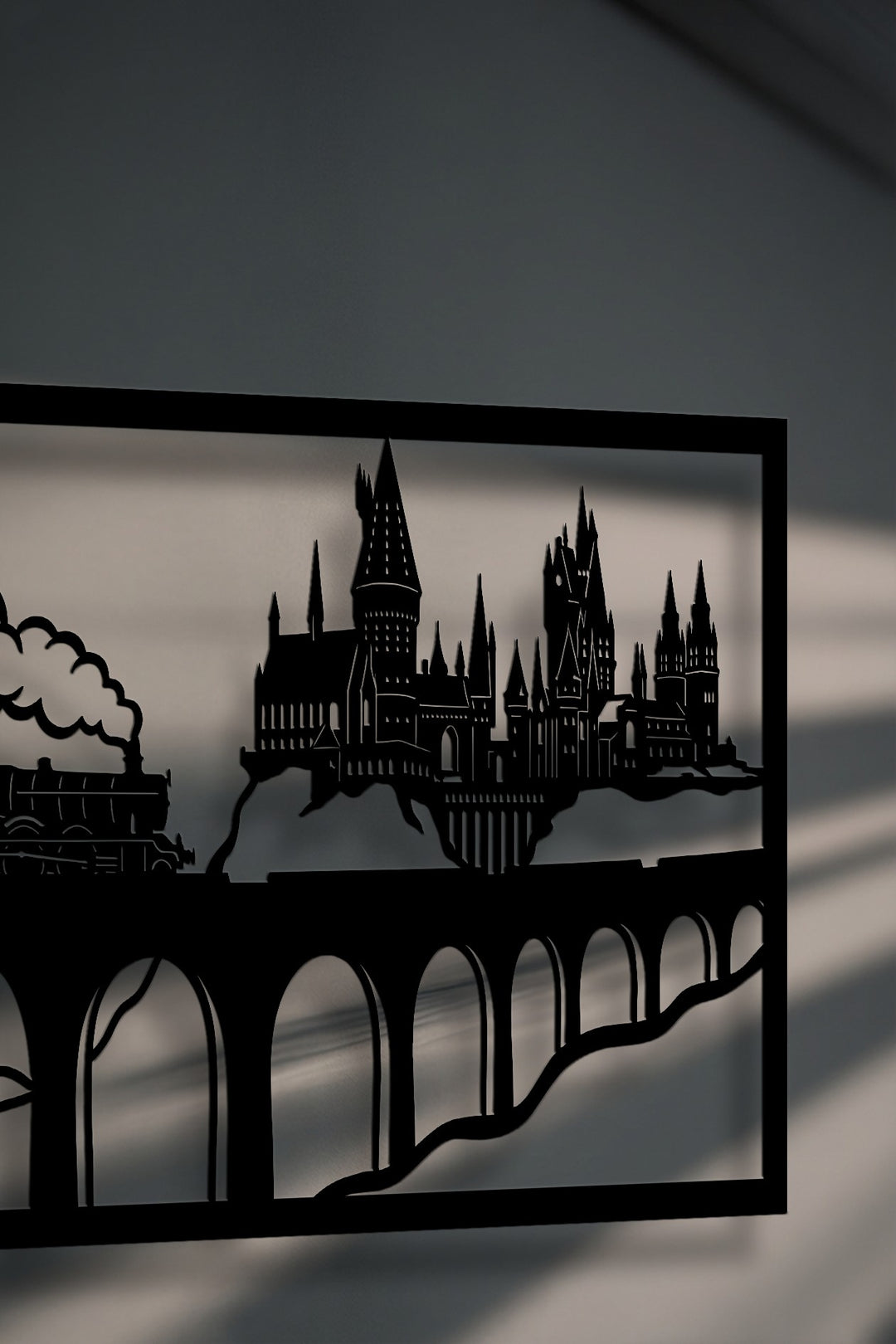 Chiave greca rotonda decorativa Specchio da Parete – Decorazione da parete con specchio classico moderno