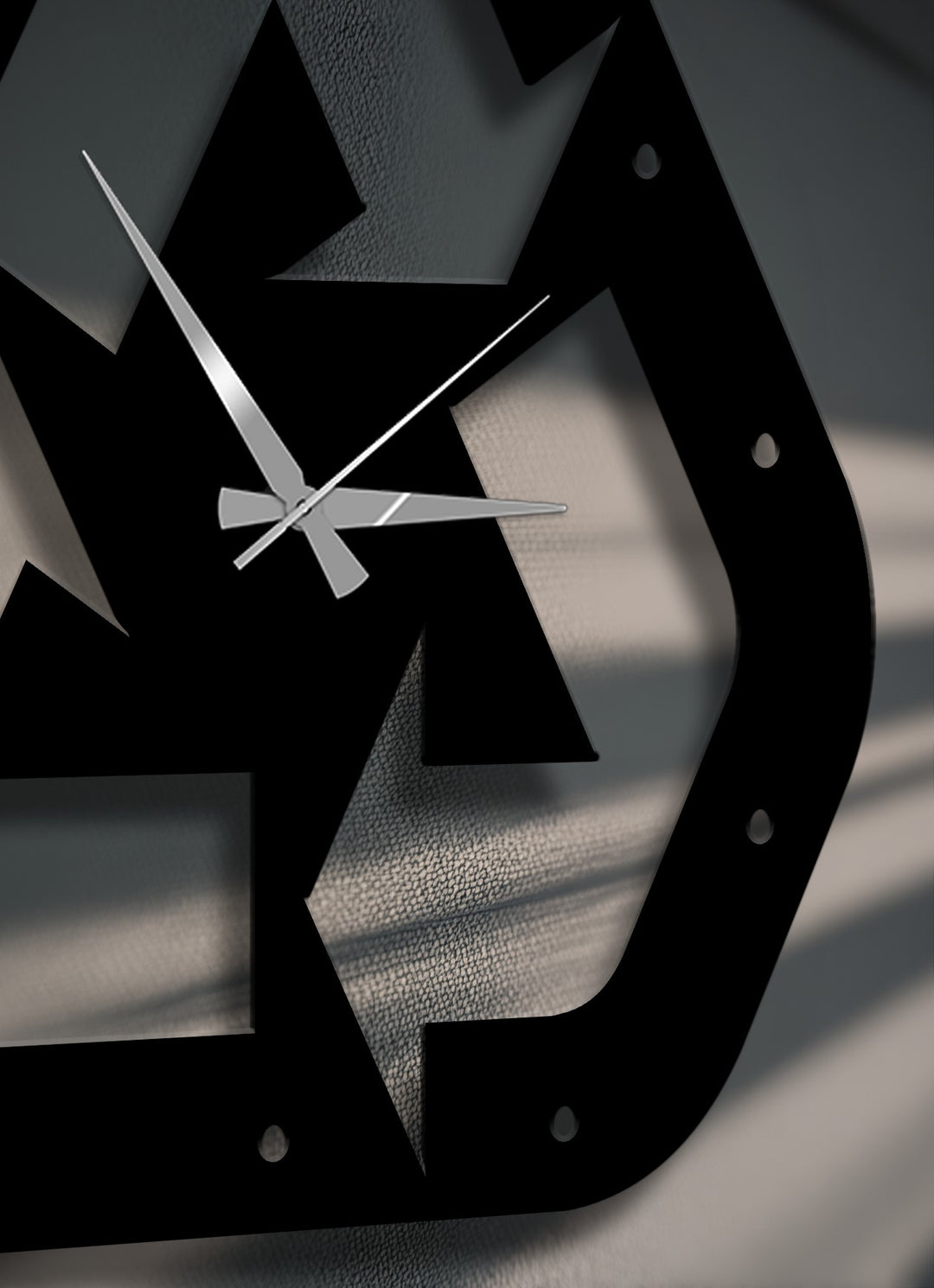 Simetría Divina – Geometría Ornamental Decoración De Pared Metal