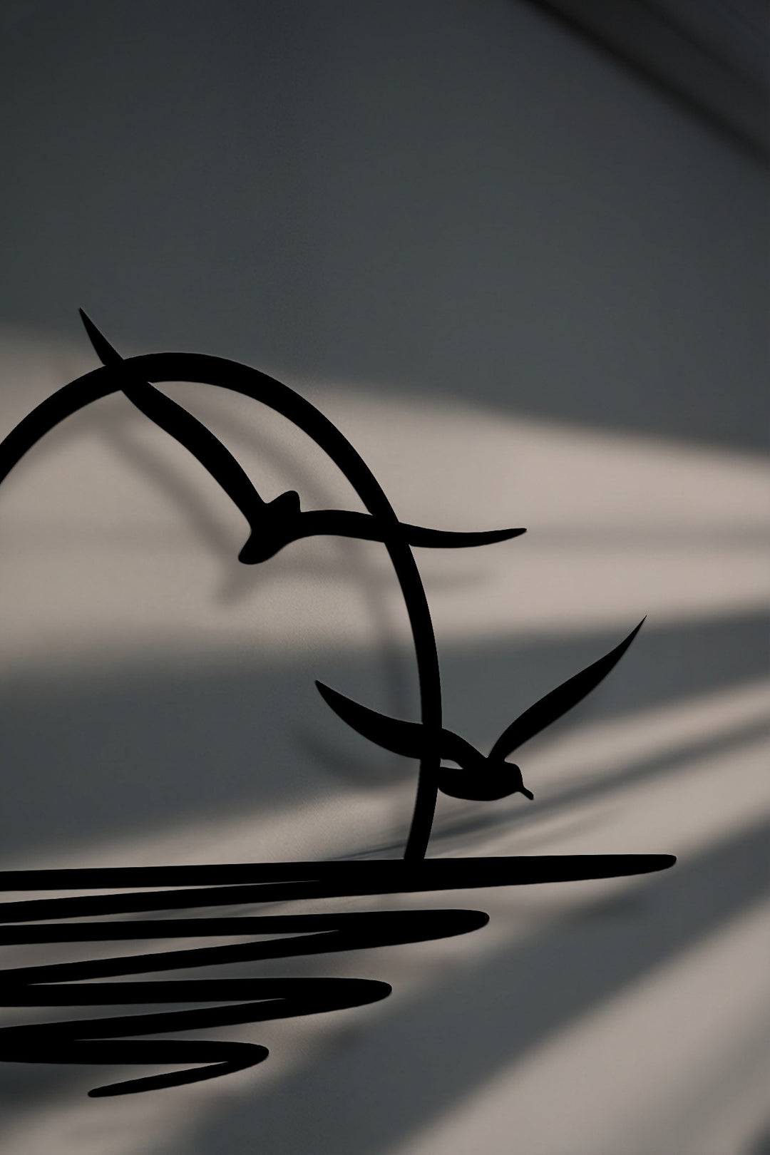 Griechischer Mäander, runder dekorativer Wandspiegel  – Moderne klassische Spiegelwanddekoration