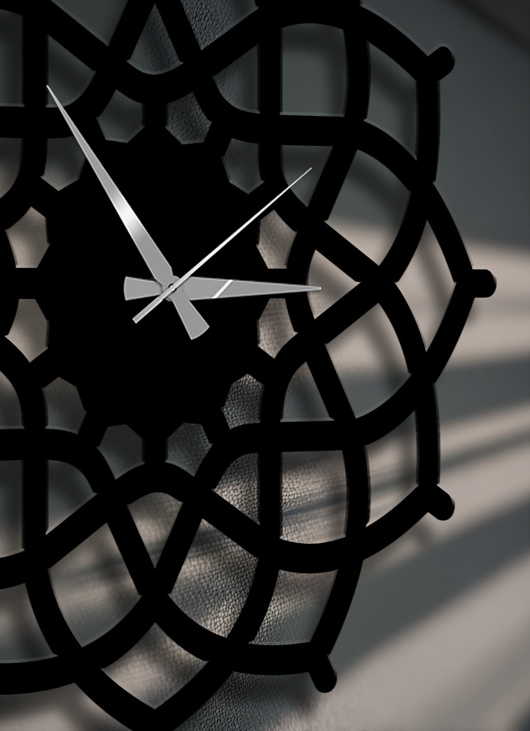 Simetría Divina – Geometría Ornamental Decoración De Pared Metal
