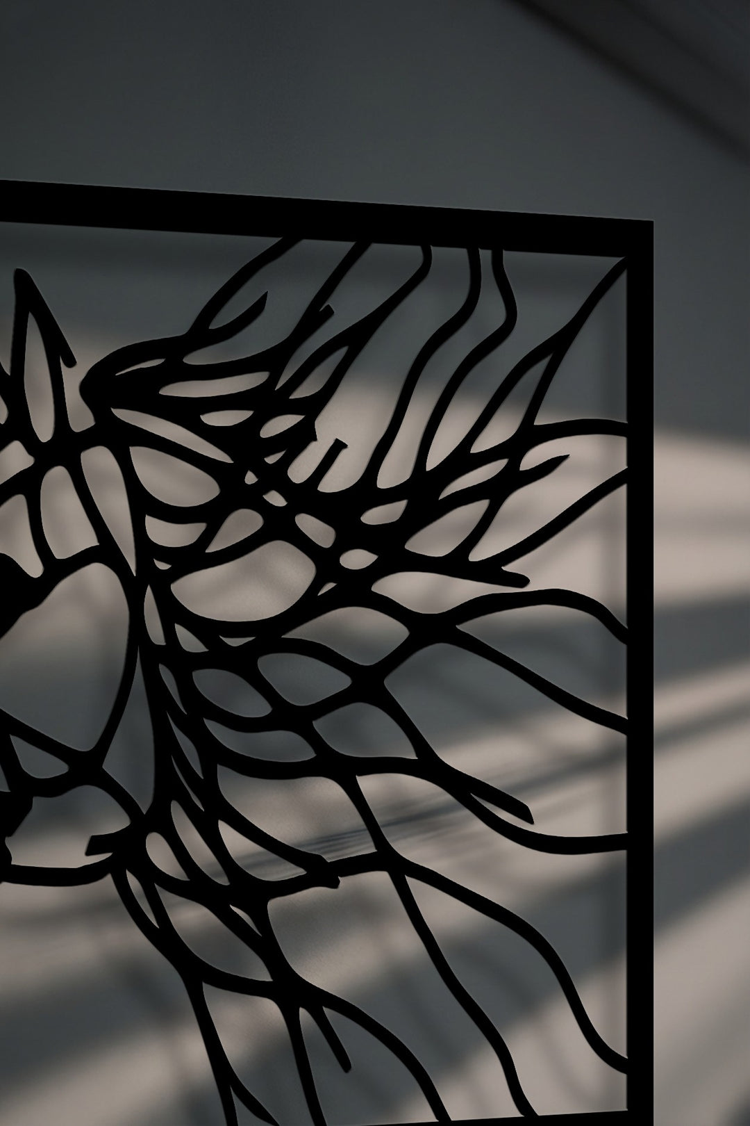 Wild Lines – Abstract Horse Portrait Metal Wall Art