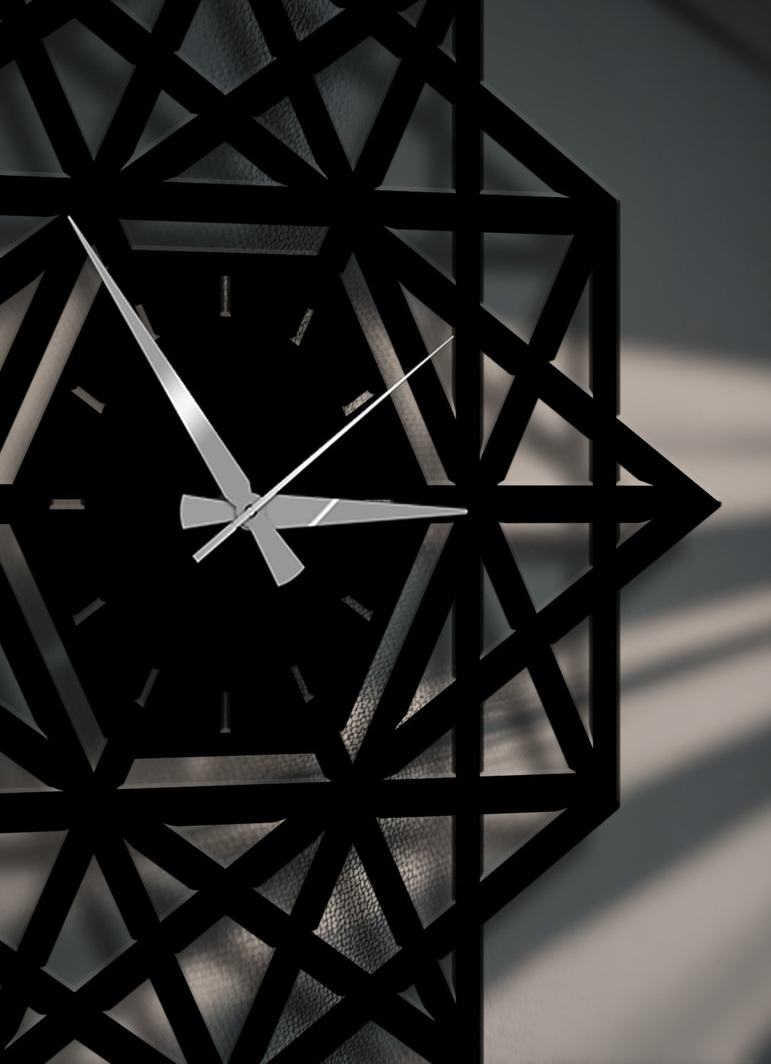 Simetría Divina – Geometría Ornamental Decoración De Pared Metal