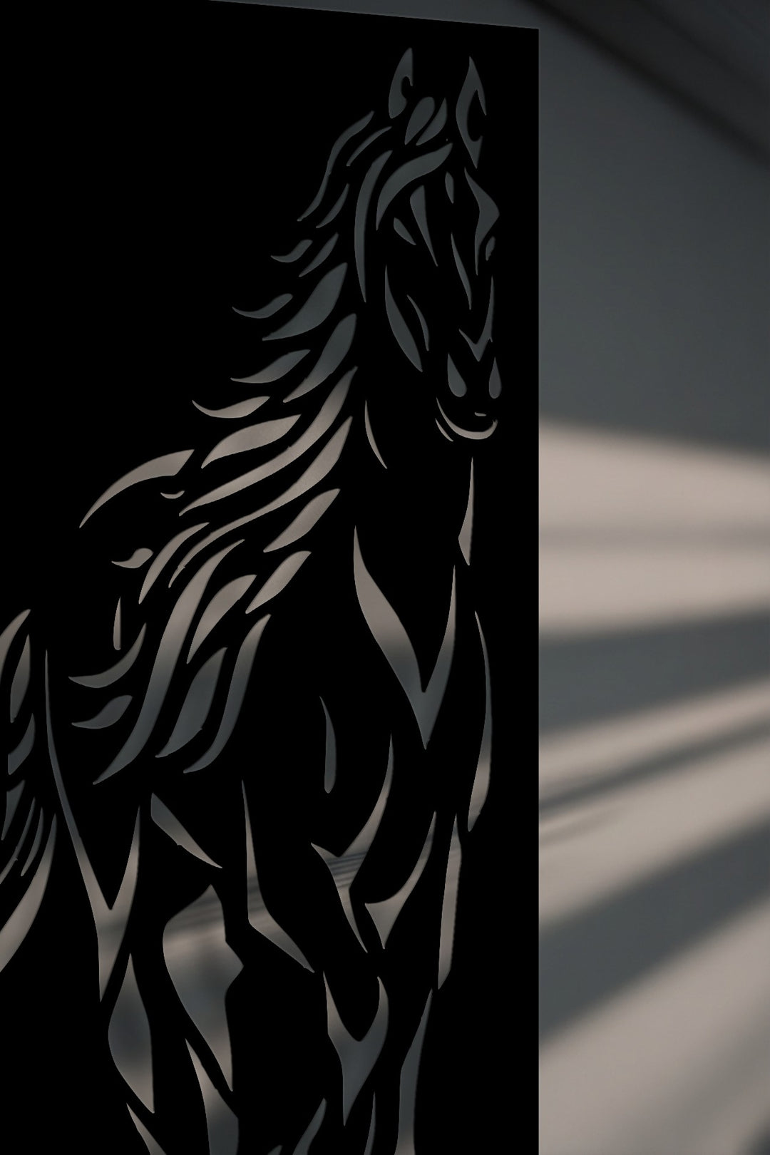 Wild Spirit Horse – Dynamic Silhouette Metal Wall Art