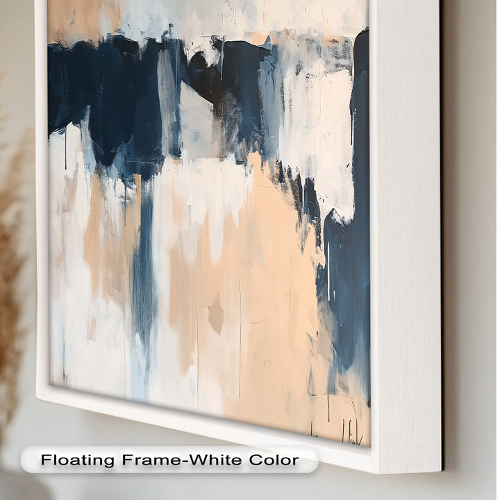 Desert Horizon – Minimalist Abstract Oil Painting