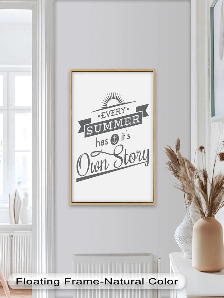 Every Summer Has Its Own Story – Oil Painting - MyPhotoStation
