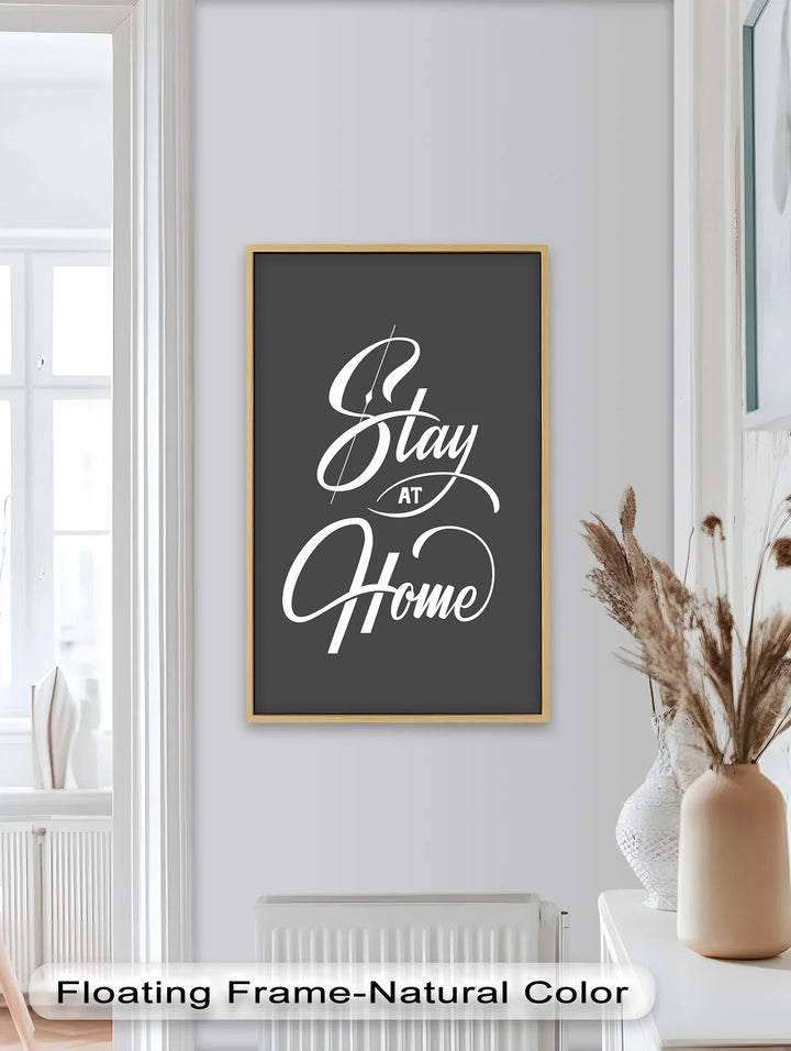 Stay at Home – Modern Oil Painting - MyPhotoStation