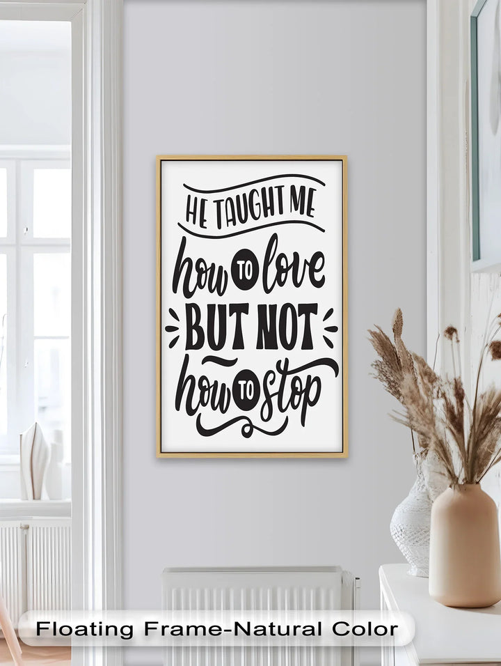 How to Love – Framed Oil Painting - MyPhotoStation