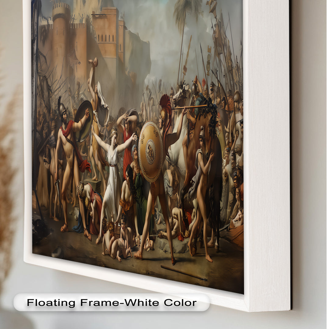 The Sabine Women Intervene – Classicism Oil Painting
