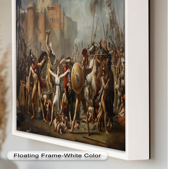 The Sabine Women Intervene – Classicism Oil Painting
