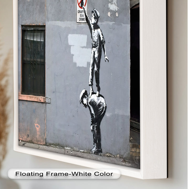 Climb for Expression – Banksy Oil Painting