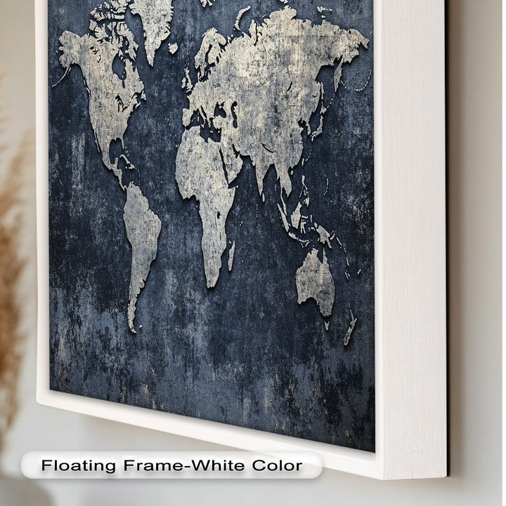 World Map – Modern Oil Paintings