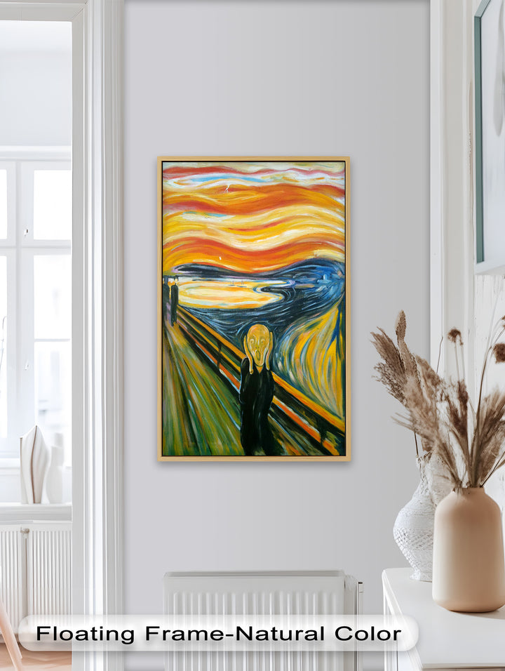Echo of the Void – Expressionist Angst Picasso Oil Painting