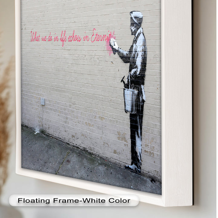 Echoes in Eternity – Banksy Oil Painting