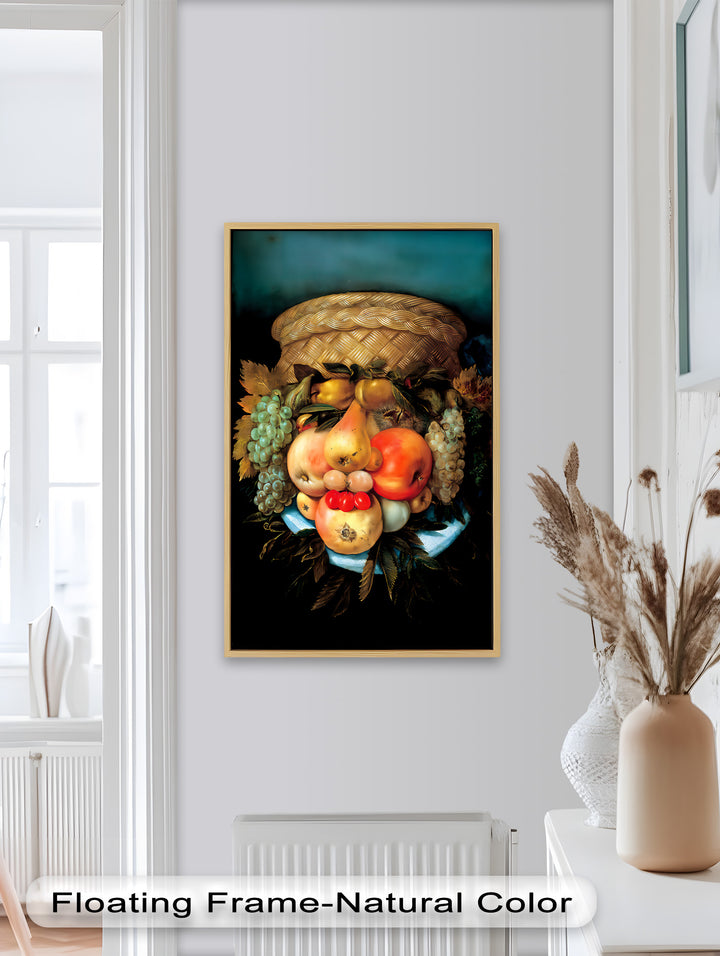 Ernte der Fülle – Obstkorb-Illusions-Food-Malerei