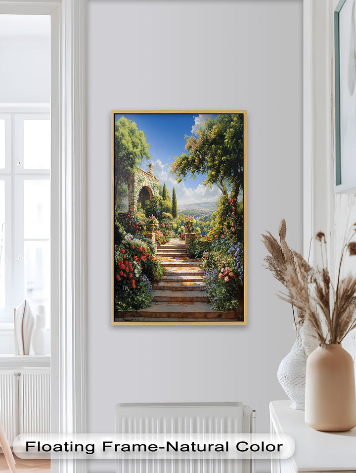 Garden of Eternal Bloom – Renaissance Oil Painting