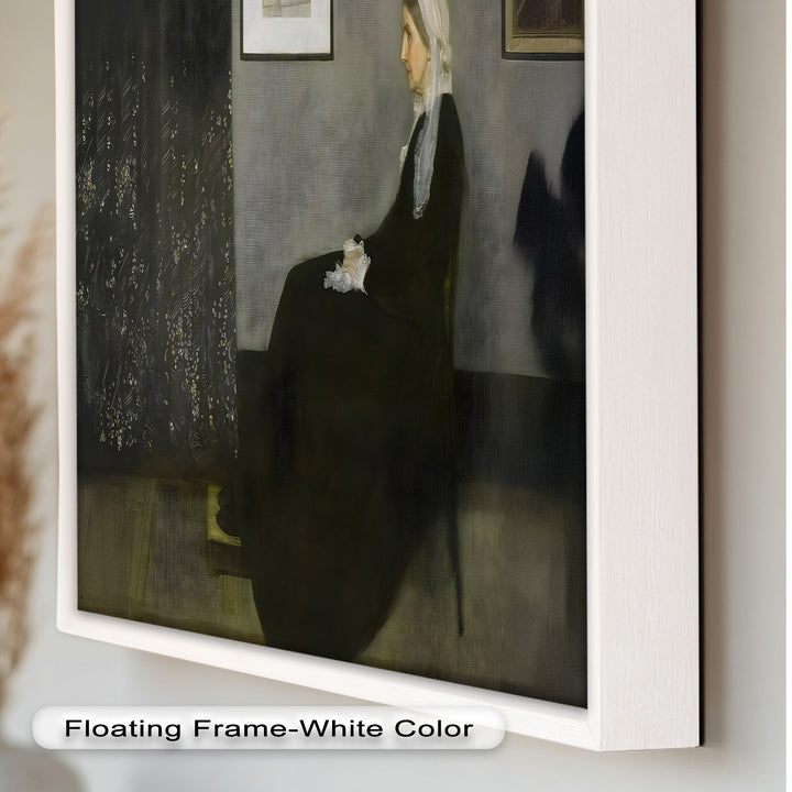 A Quiet Devotion – Seated Woman in Black Historic Oil Painting