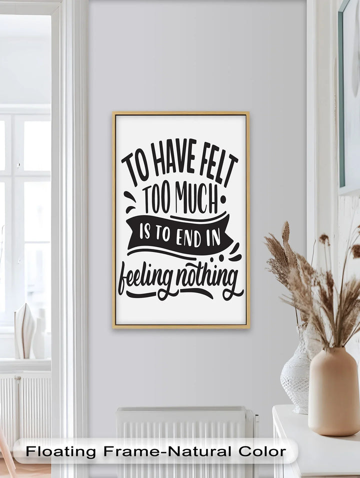To Have Felt Too Much – Emotional Oil Painting - MyPhotoStation