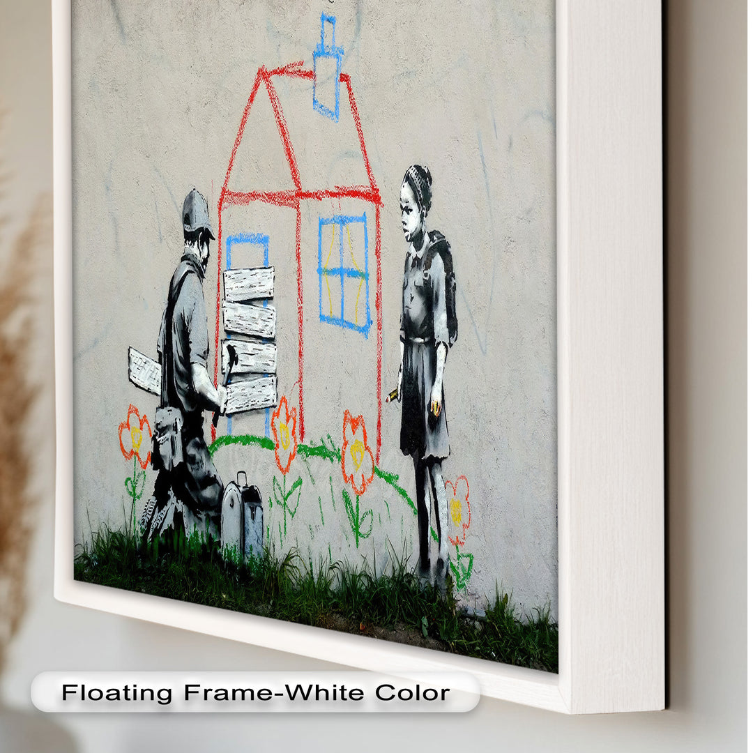 Boarded Dreams – Banksy Oil Painting