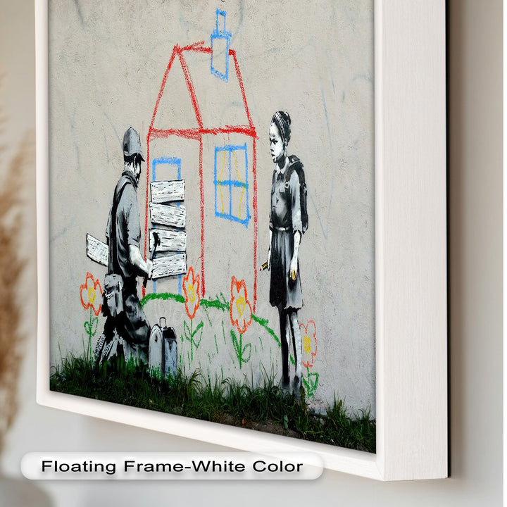 Boarded Dreams – Banksy Oil Painting