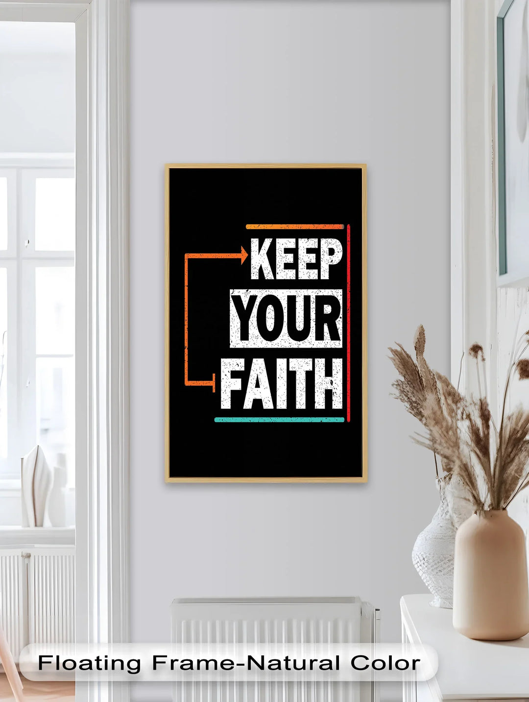 Keep Your Faith – Bold Oil Painting - MyPhotoStation