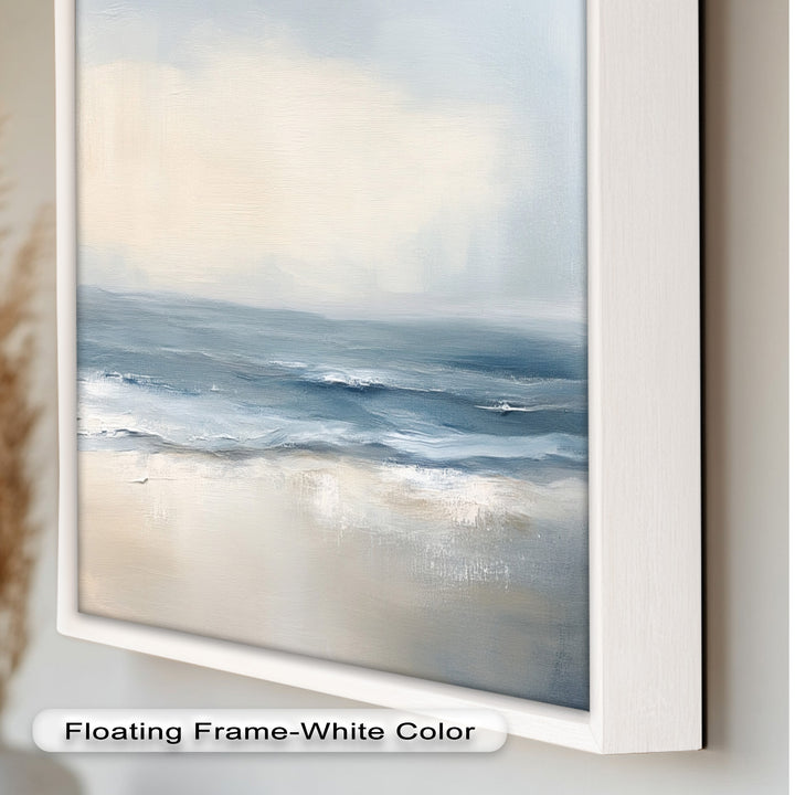 Ocean Wall Art - Minimalist Seascape Oil Painting