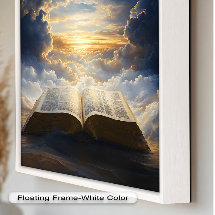 Himmlische Lichtschrift – Bibel-Ölgemälde