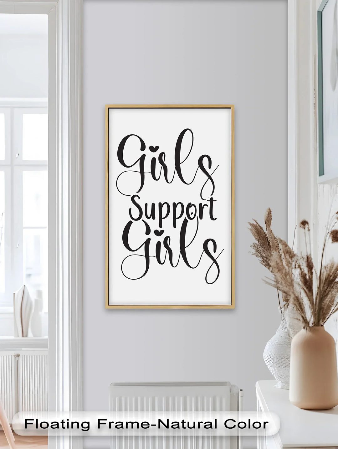 Girls Support Girls – Oil Painting - MyPhotoStation