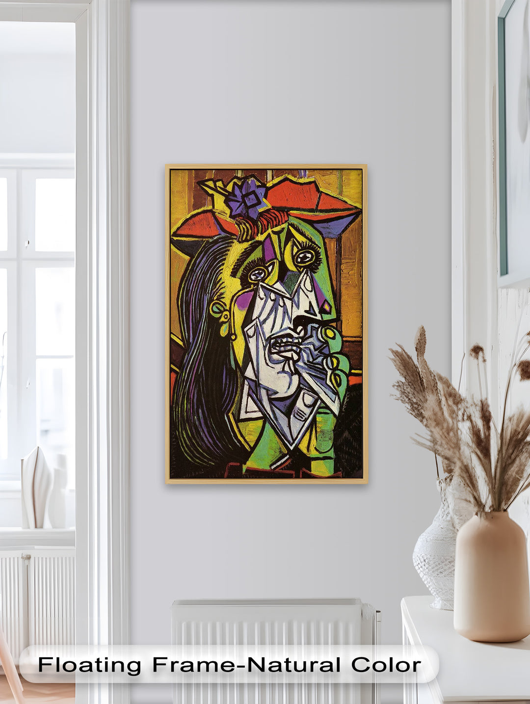 Weeping Woman in Crimson Hat – Picasso Oil Painting