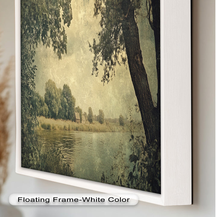 Riverbank Landscape – Countryside Oil Paintings