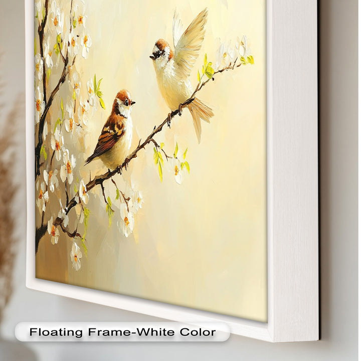 Spring Conversation – Animal Oil Painting
