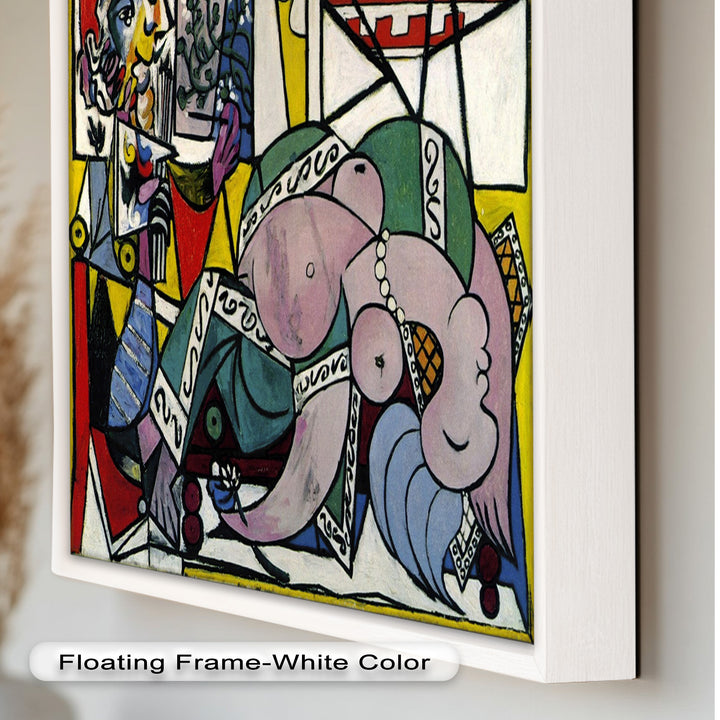 Reclining Muse – Cubist Expression of Sensuality Picasso Oil Painting