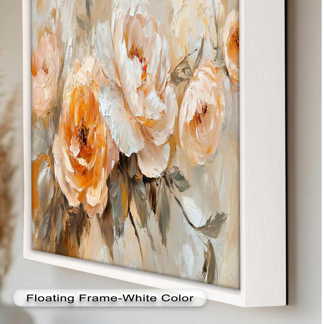 Peony Flowers – Botanical Oil Painting
