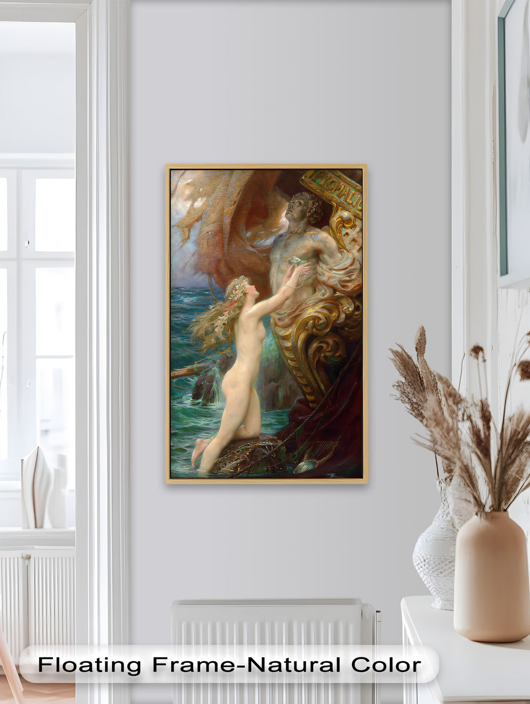 Galatea’s Awakening – Mythological Nude Oil Painting