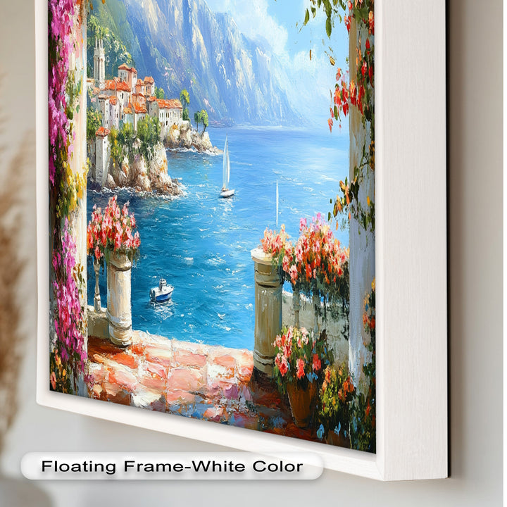 Mediterranean Coastal – Seaside Landscape Oil Painting