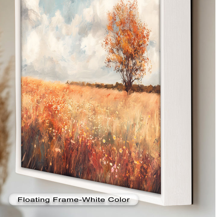 Vintage Autumn Fall – Landscape Oil Painting