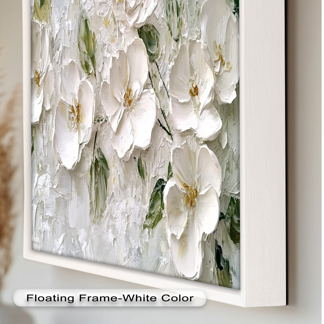 White Flower – Botanical Oil Paintings