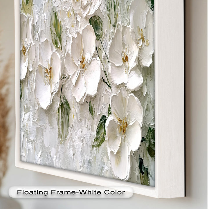 White Flower – Botanical Oil Paintings