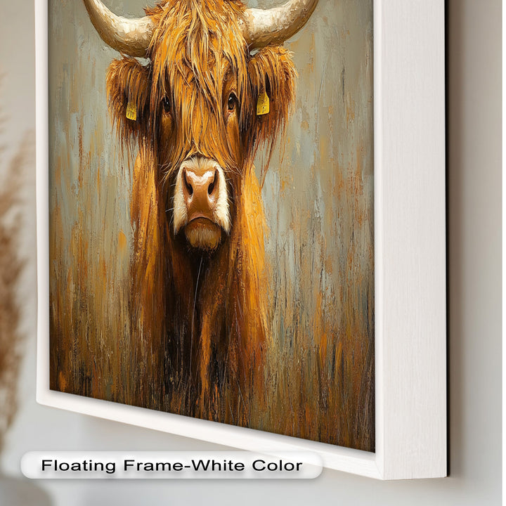 Highland Cow – Animal Oil Painting