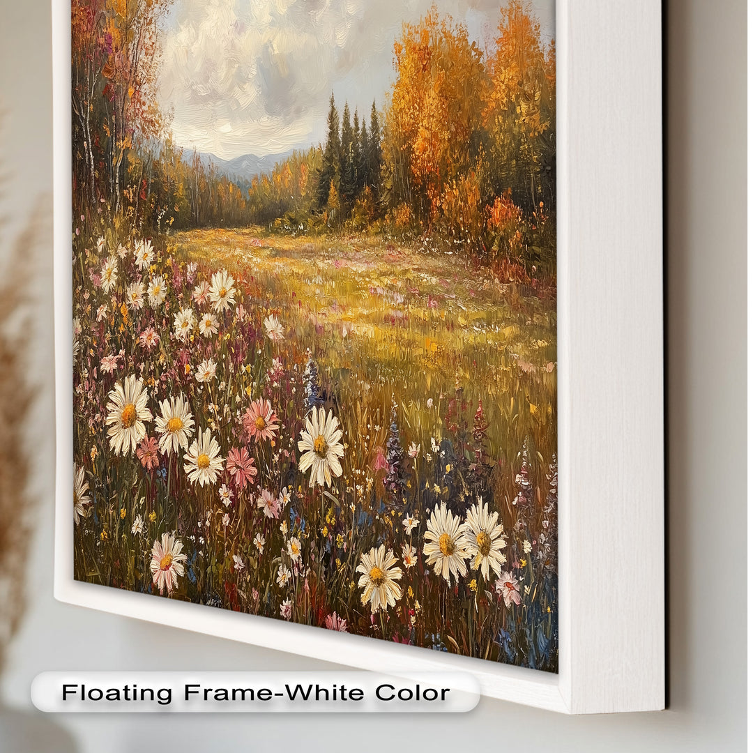 Meadow Bliss – Wildflower Oil Painting