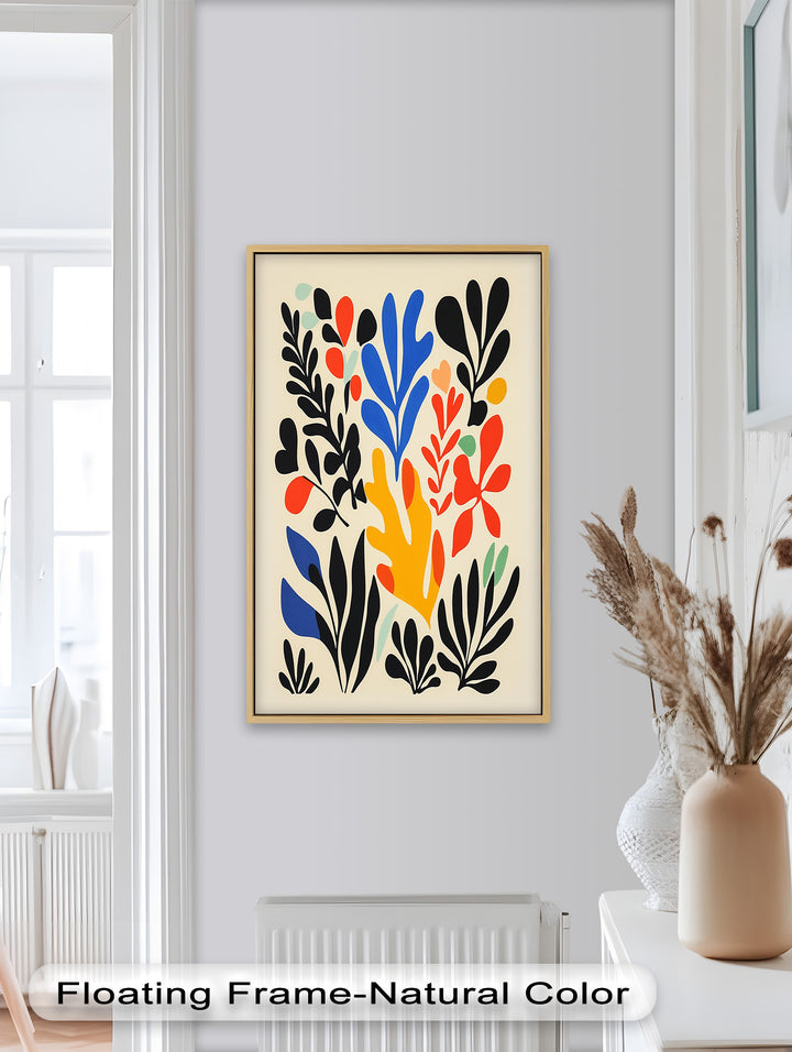 Farbtanz – Botanisches Ölgemälde
