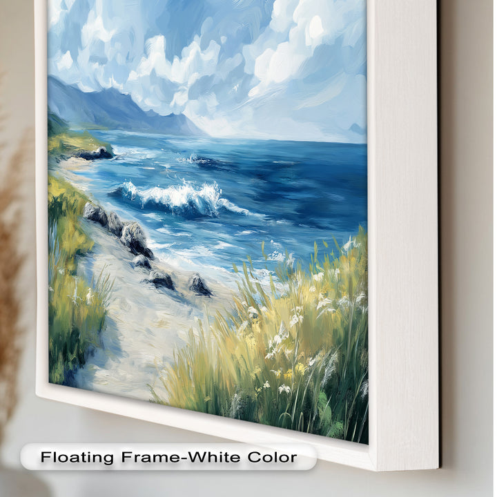 Ocean Breeze – Seaside Landscape Oil Painting