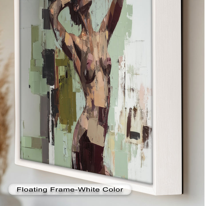 Sensual Geometry – Contemporary Female Nude Oil Painting